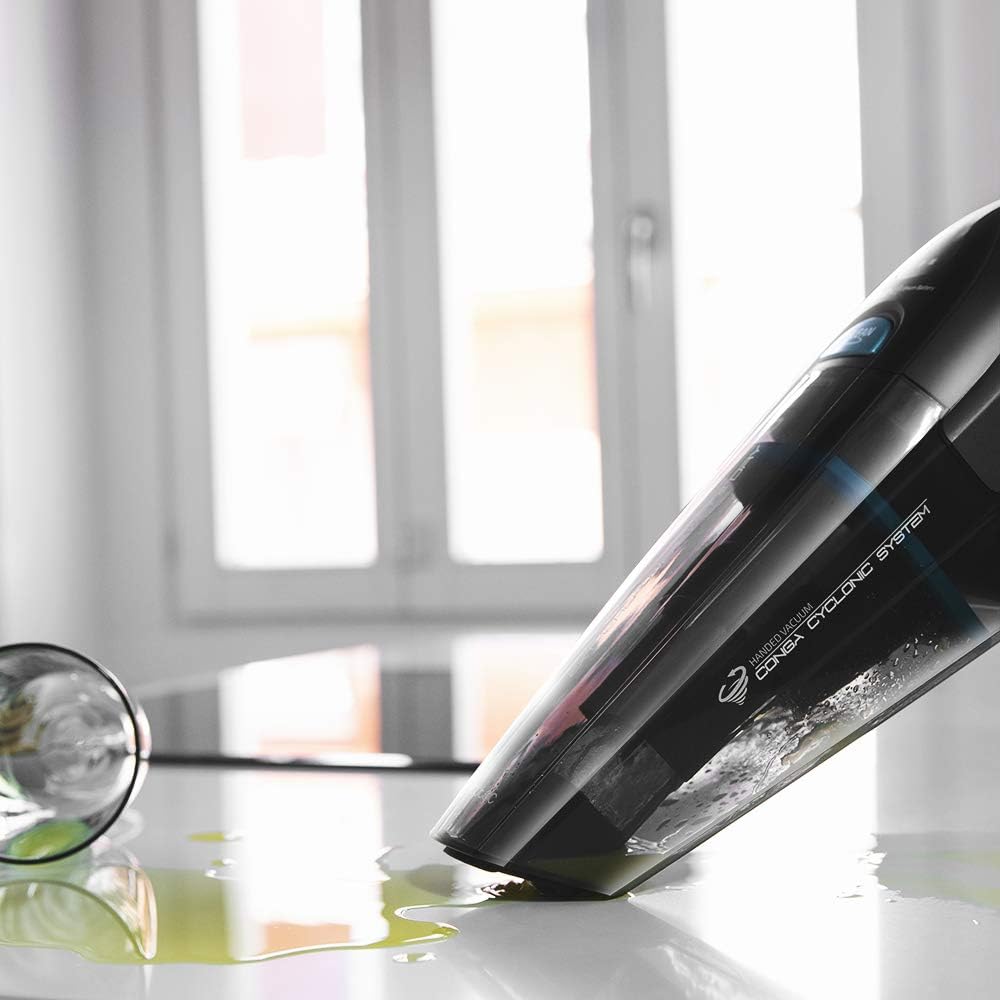 Handheld Vacuum Cleaner – Cyclonic Power & Long Battery Life (Dry & Wet Cleaning)